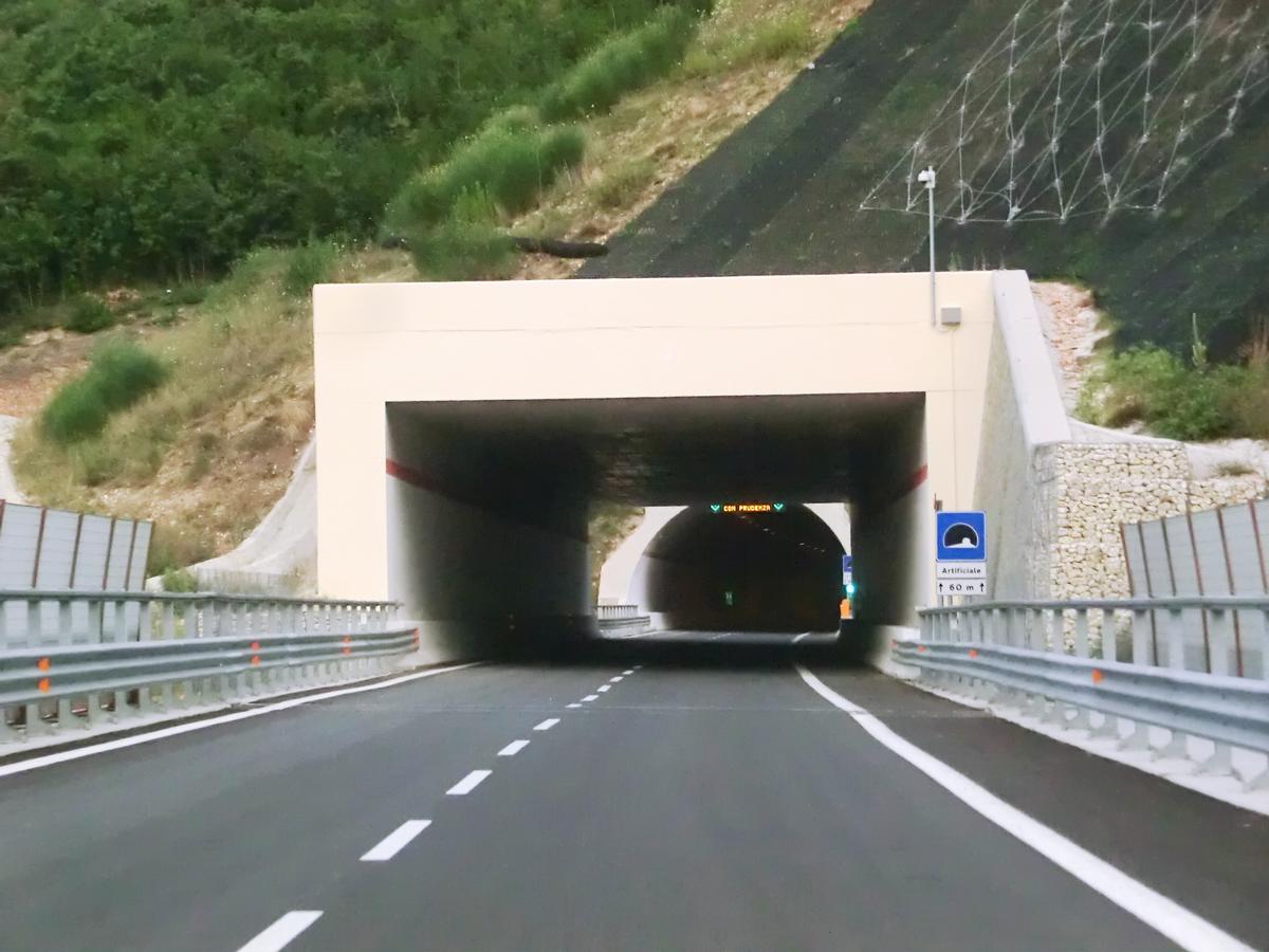 SS 77var Artificial Tunnel (2016) eastern portal 