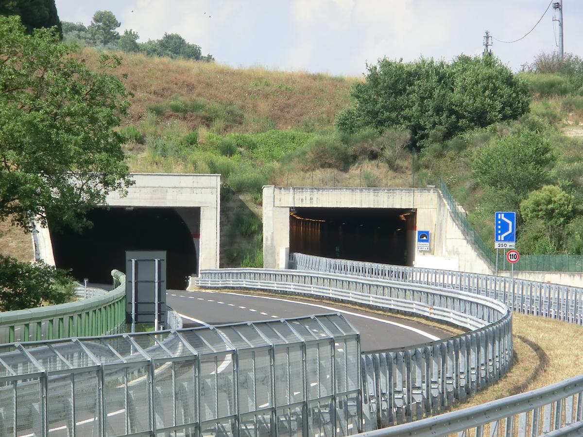 Colpersico Tunnel western portals 