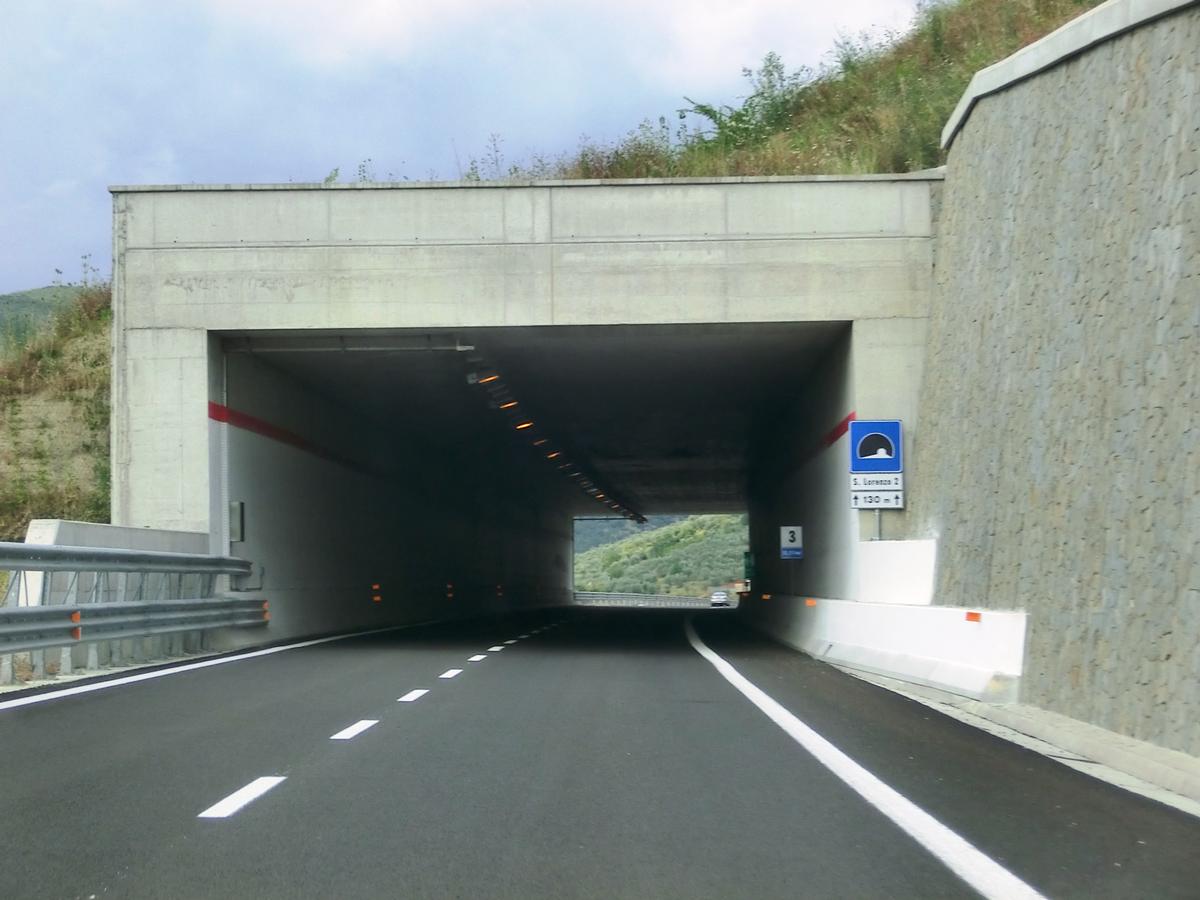 San Lorenzo 2 Tunnel western portal 
