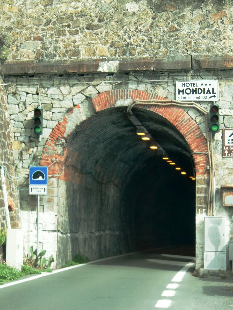 Della Secca Tunnel western portal 