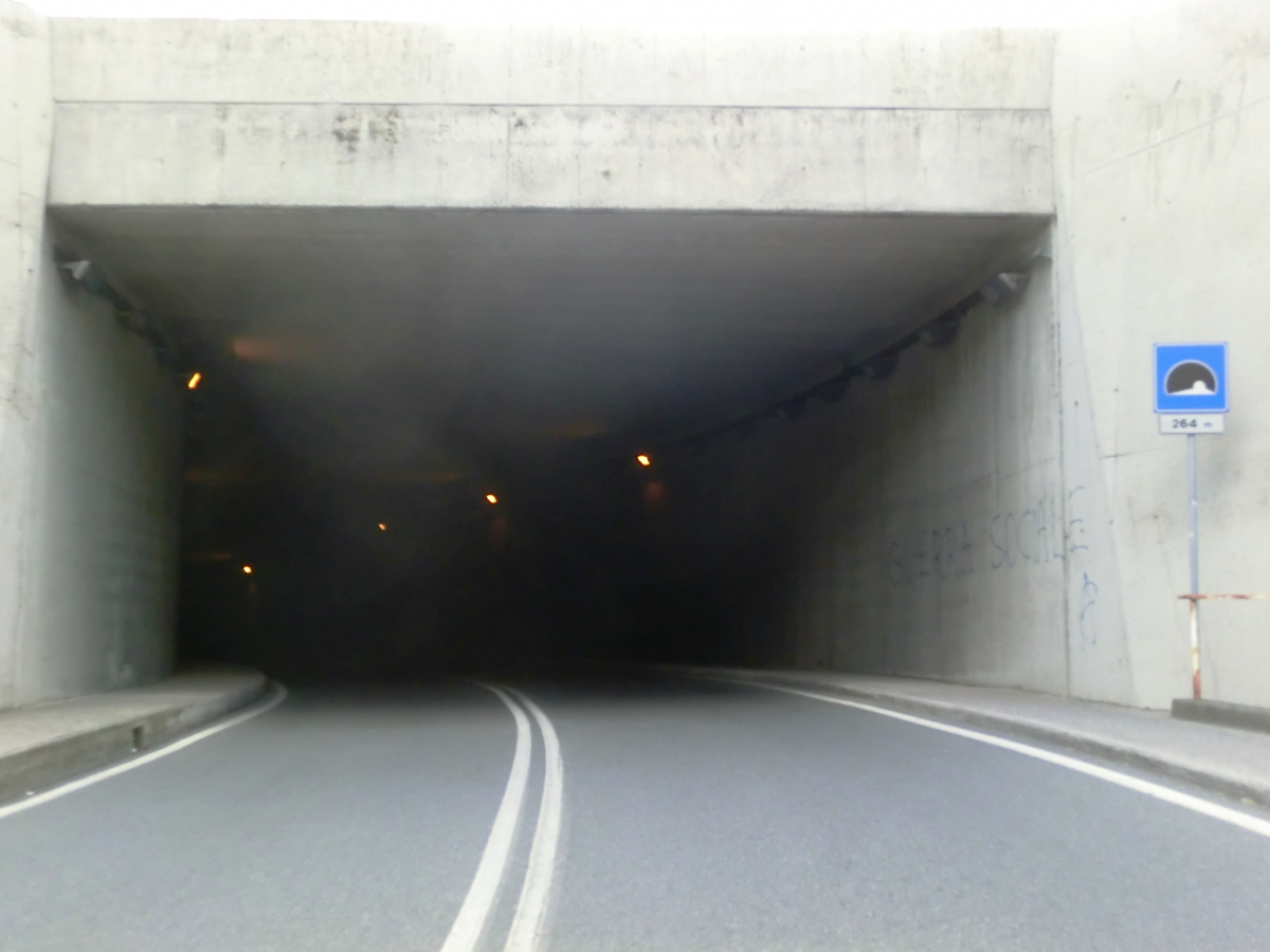 Tissoni Tunnel eastern portal 