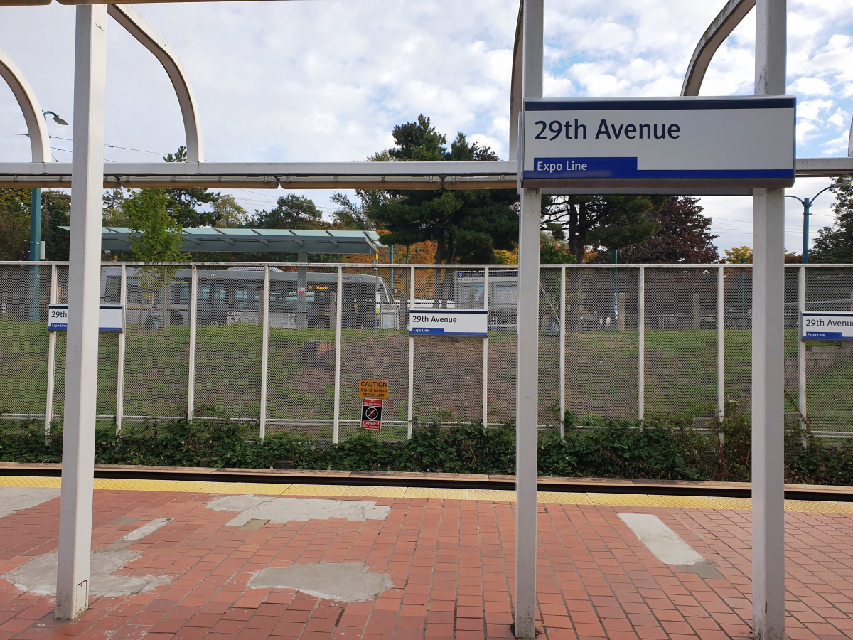 29th Avenue SkyTrain Station 