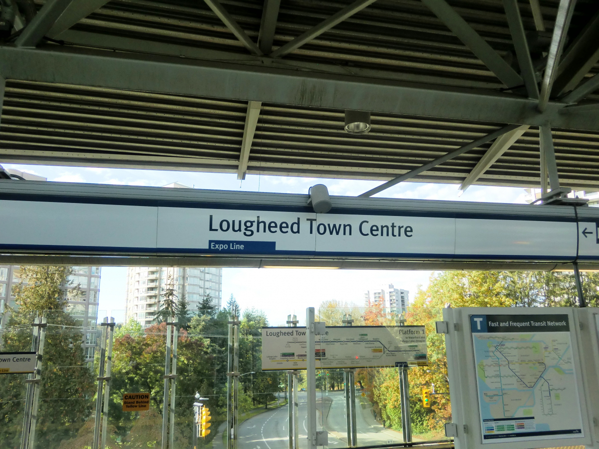 Lougheed Town Centre SkyTrain Station 