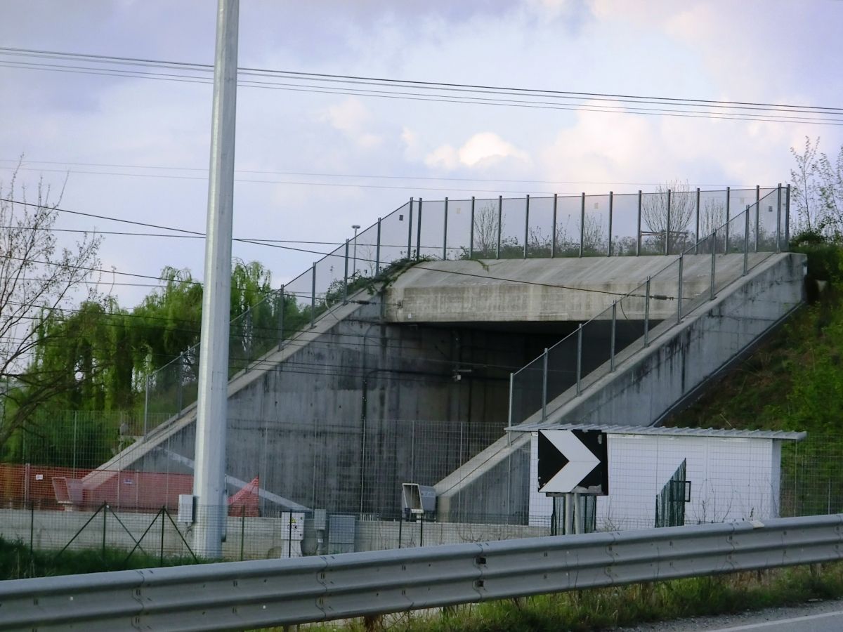 Rondissone Tunnel western portal 