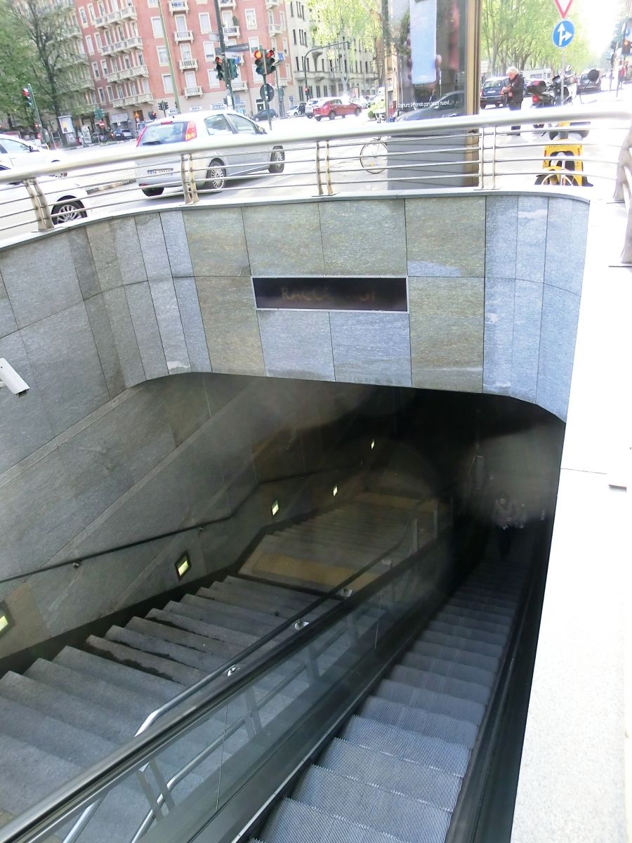 Metrobahnhof Racconigi 