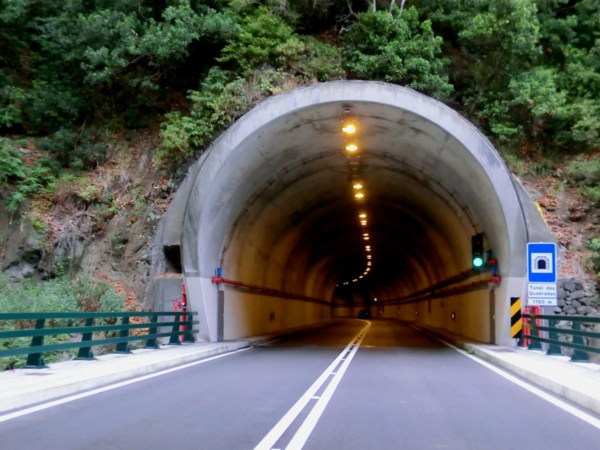 Quebradas Tunnel eastern portal 