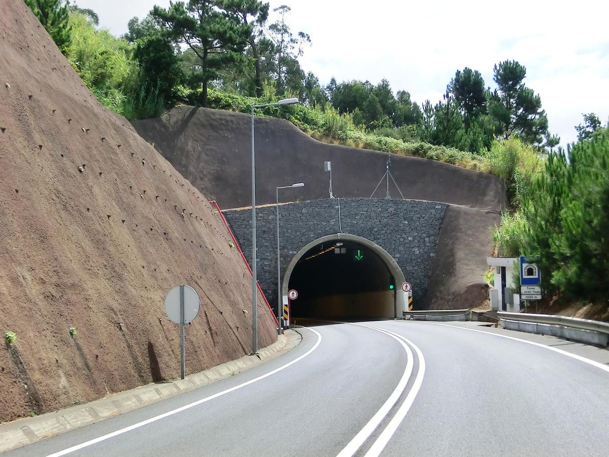 Jardim Pelado Tunnel western portal 