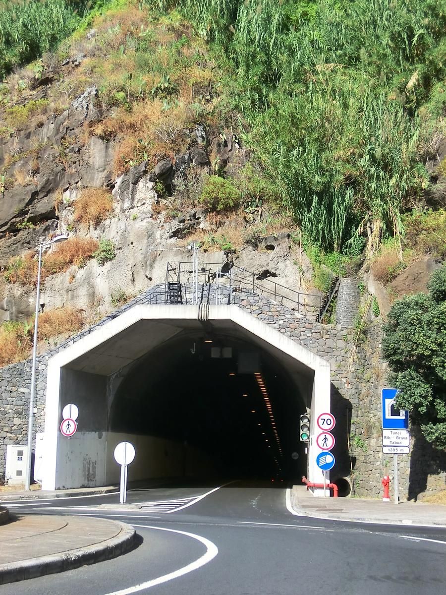 Ribeira Brava - Tabua Tunnel eastern portal 