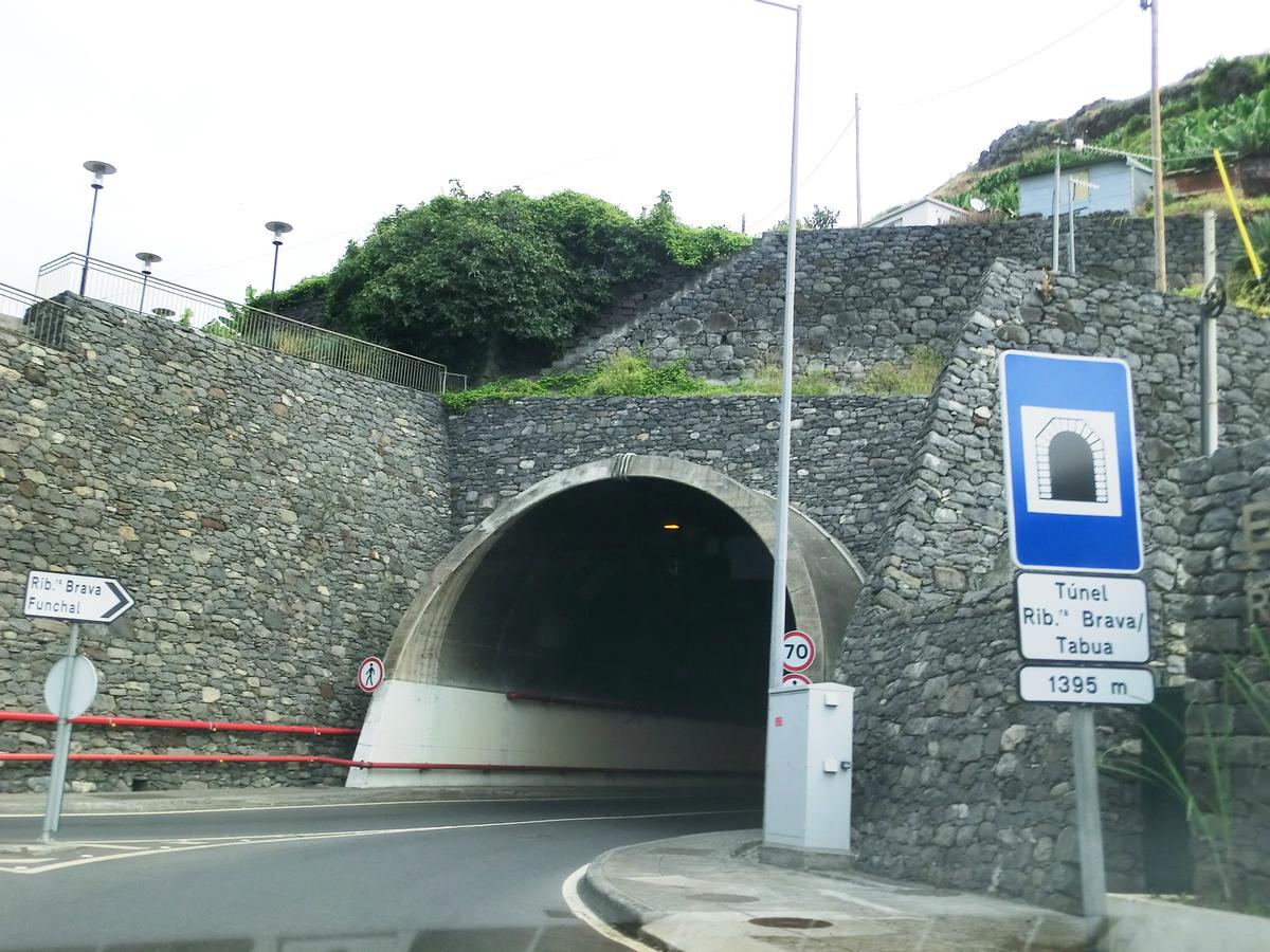 Ribeira Brava - Tabua Tunnel western portal 