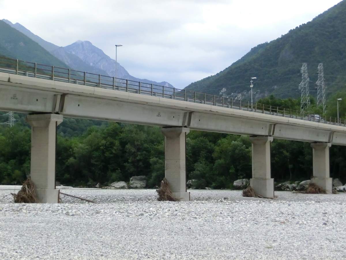 Tagliamentobrücke Venzone 