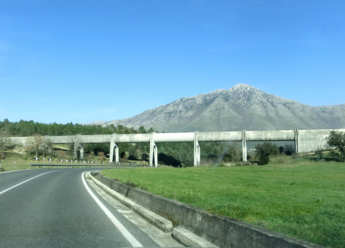 Aquädukt über die Via Casilina 