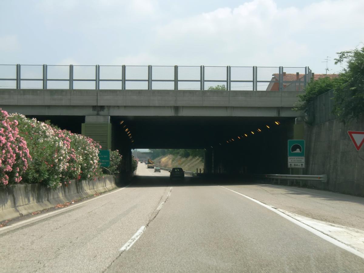Via Carnia Tunnel western portals 