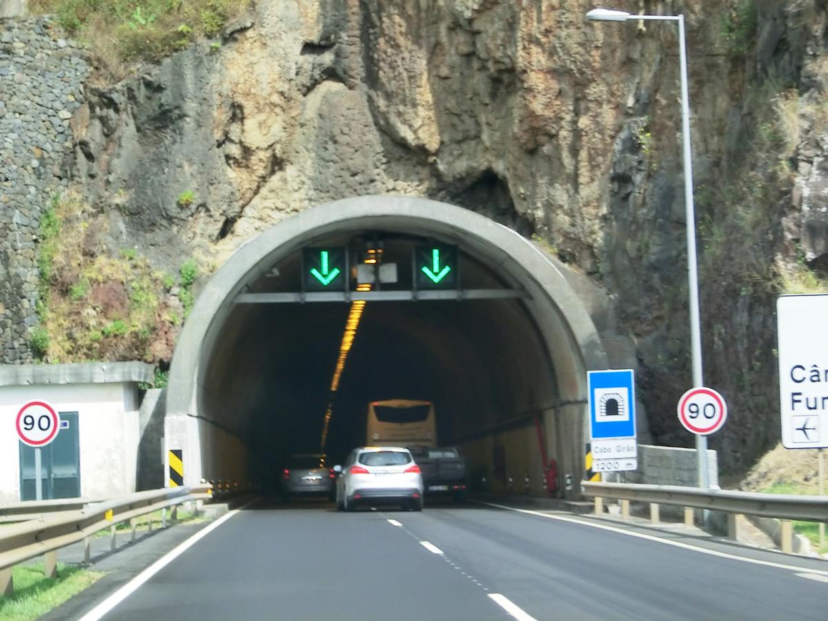 Cabo Girão Tunnel western portal 