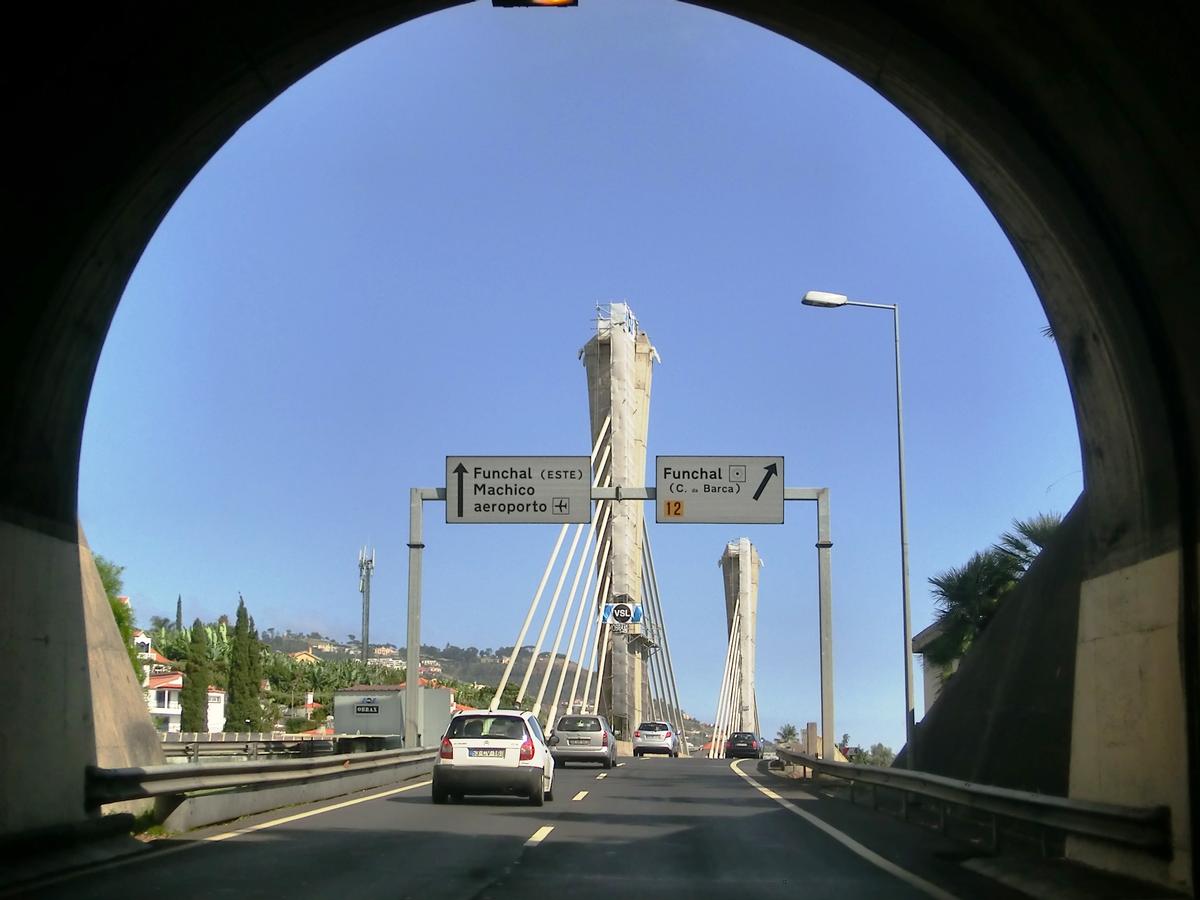 Combóio Viaduct from Quinta da Palmeira Tunnel eastern portal 