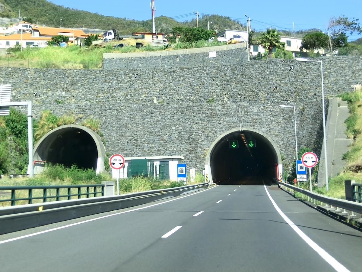 Double Caniçal Tunnel western portals 