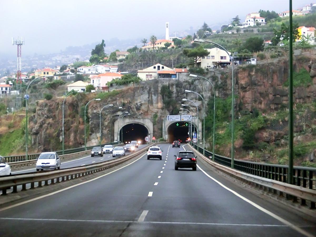 João Gomes Tunnel eastern portals and João Gomes Bridge 