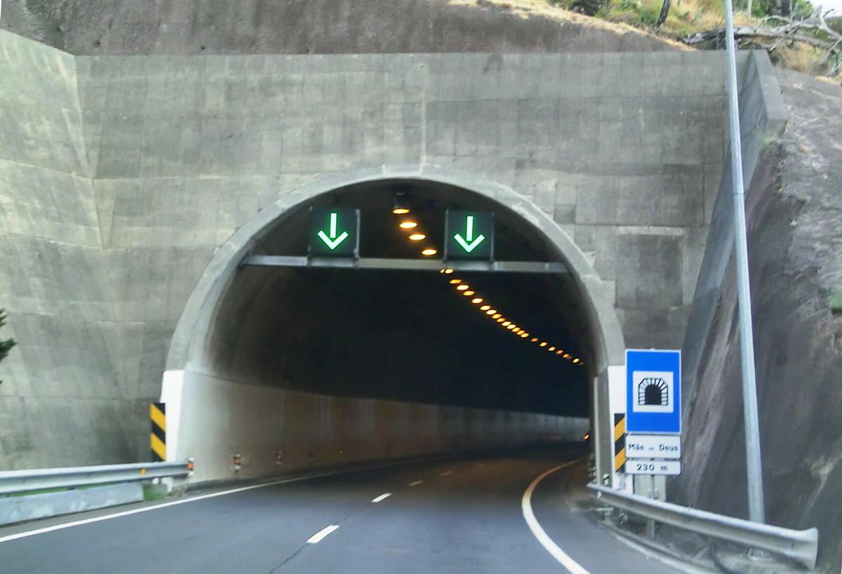 Mãe de Deus Tunnel western portal 