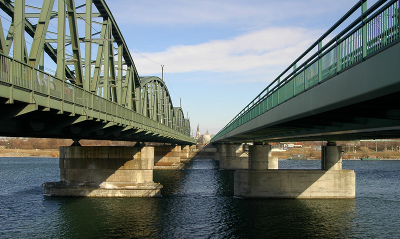 U6 Donaubrücke, Vienne 