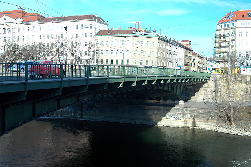 Friedensbrücke, Vienne 
