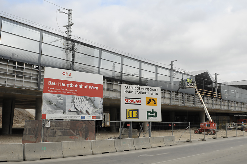 Wien Hauptbahnhof März 2012 
