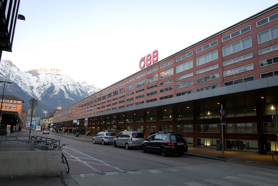 Gare centrale d'Innsbruck 