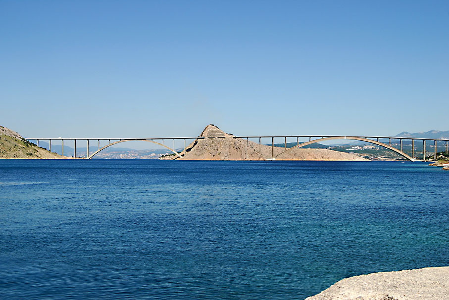 Brücken zur Insel Krk 