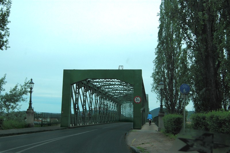 Mautern Bridge across the Danube 