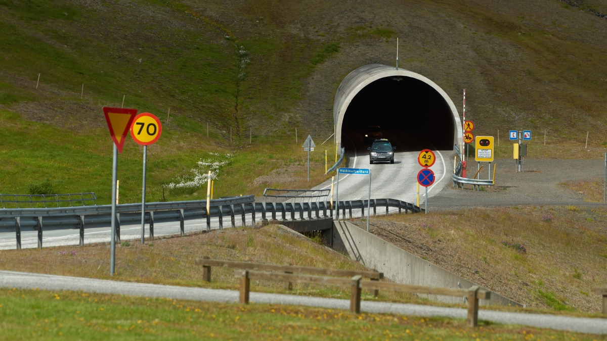 Tunnel d'Olafsfjardur 
