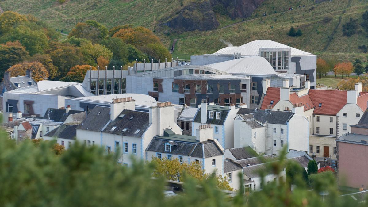 Holyrood Scottish Parliament Building 
