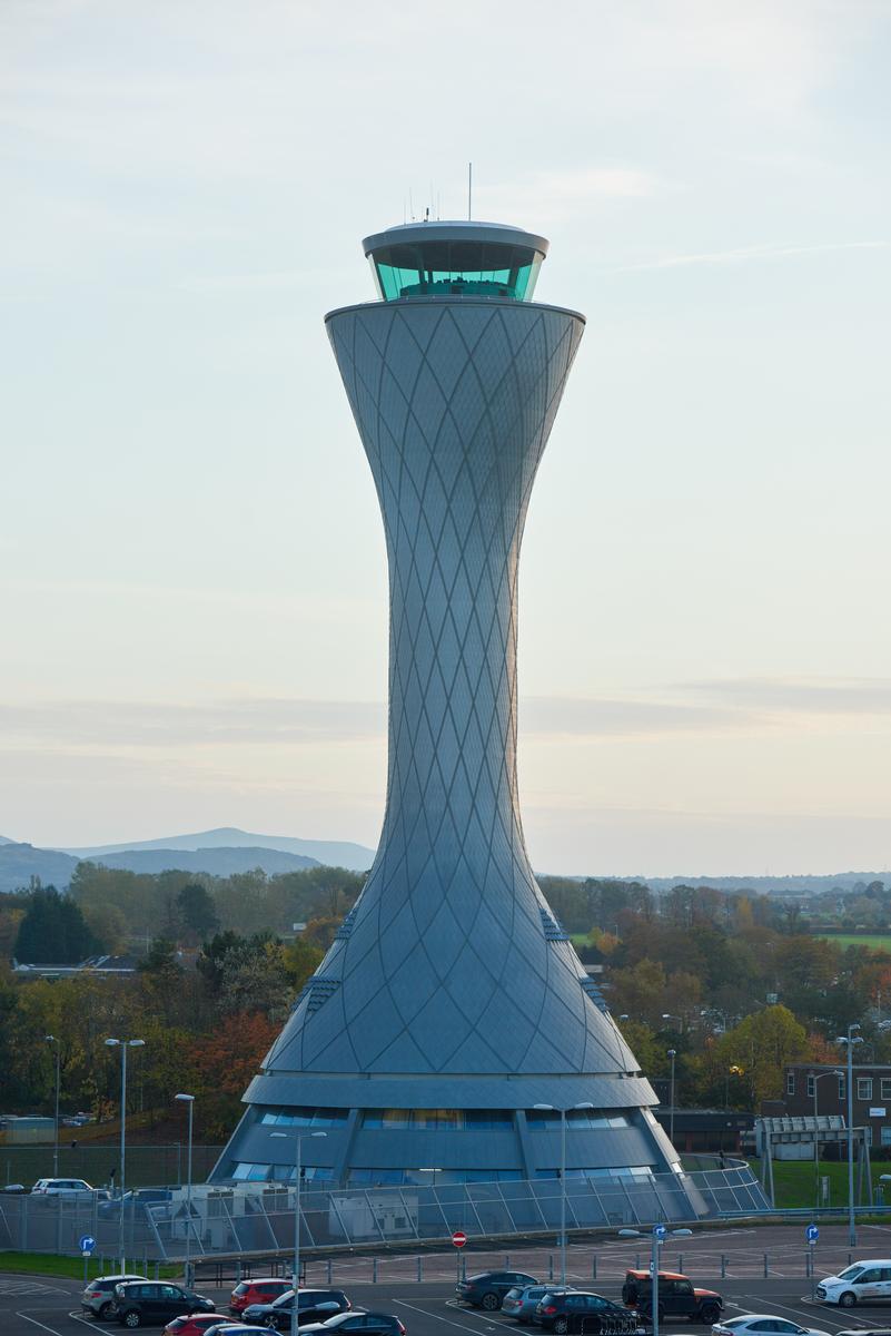 Flughafenkontrollturm Edinburgh 