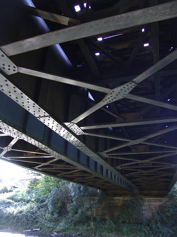 Pont de la ligne Main-Lahn à Francfort 