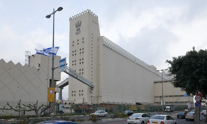Dagon Silo im Hafen von Haifa 