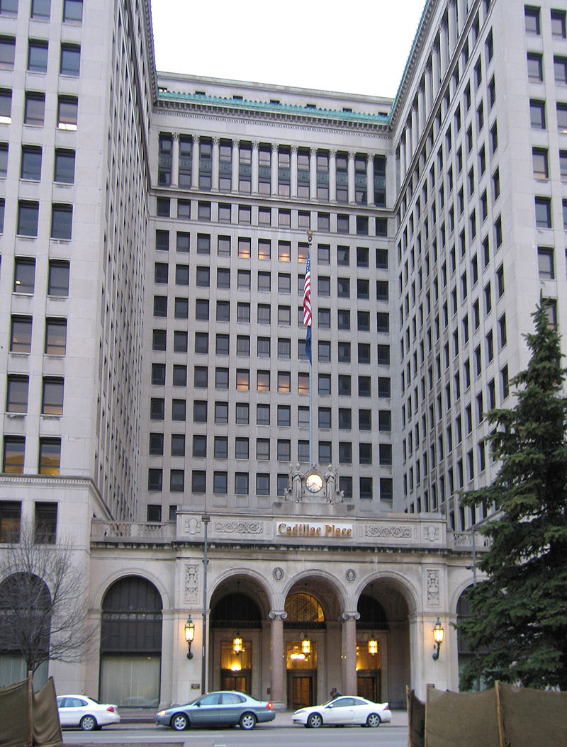 General Motors Building, Detroit, Michigan 
