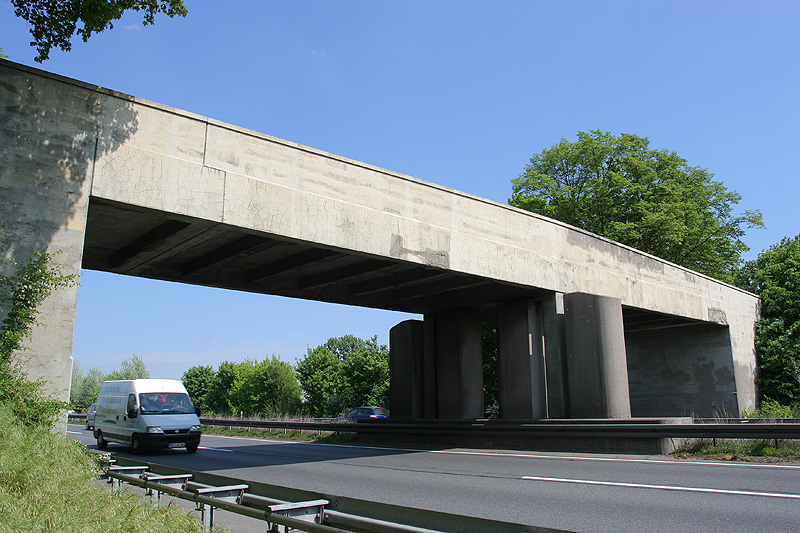 Autobahn A 67 - Überführung bei Allmendfeld 