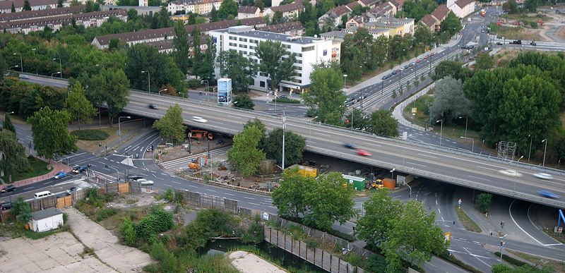 Overpass over the Opel Roundabout 