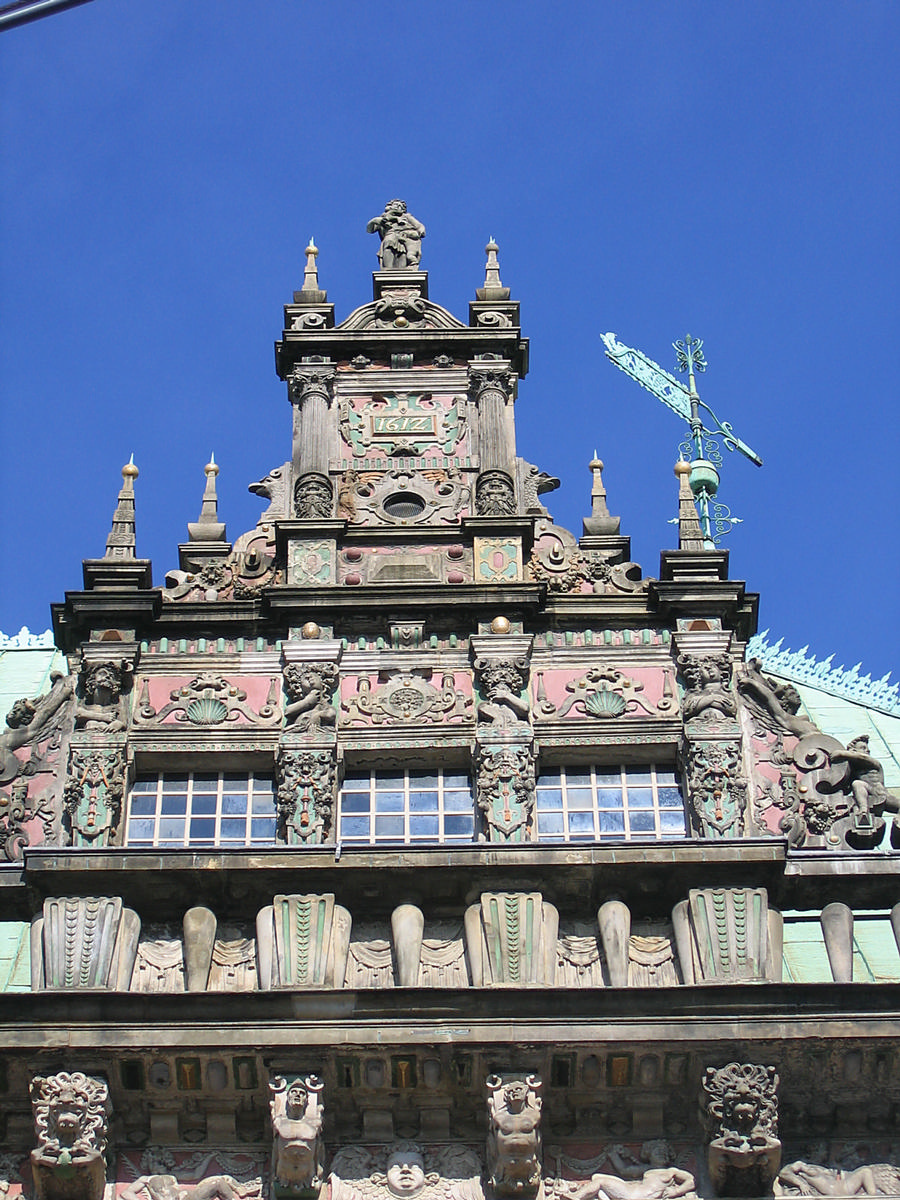 South face of Old Bremen City Hall 