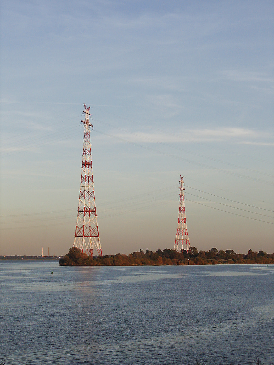 Pylon for the High-voltage Elbe crossings 1 and 2 