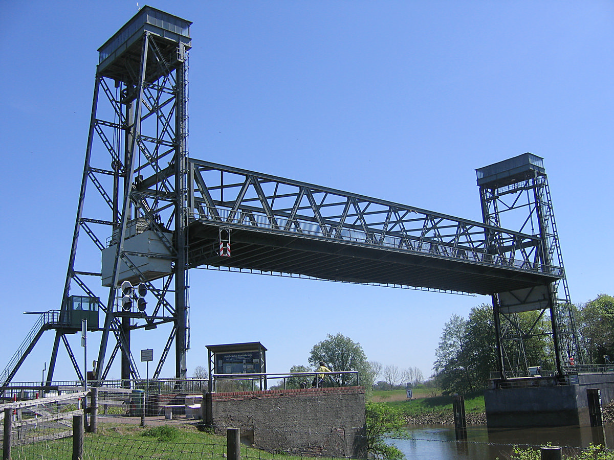 Pont sur la Hunte à Huntebrück 