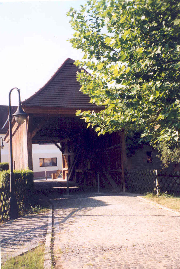 Grossheringen Covered Bridge 