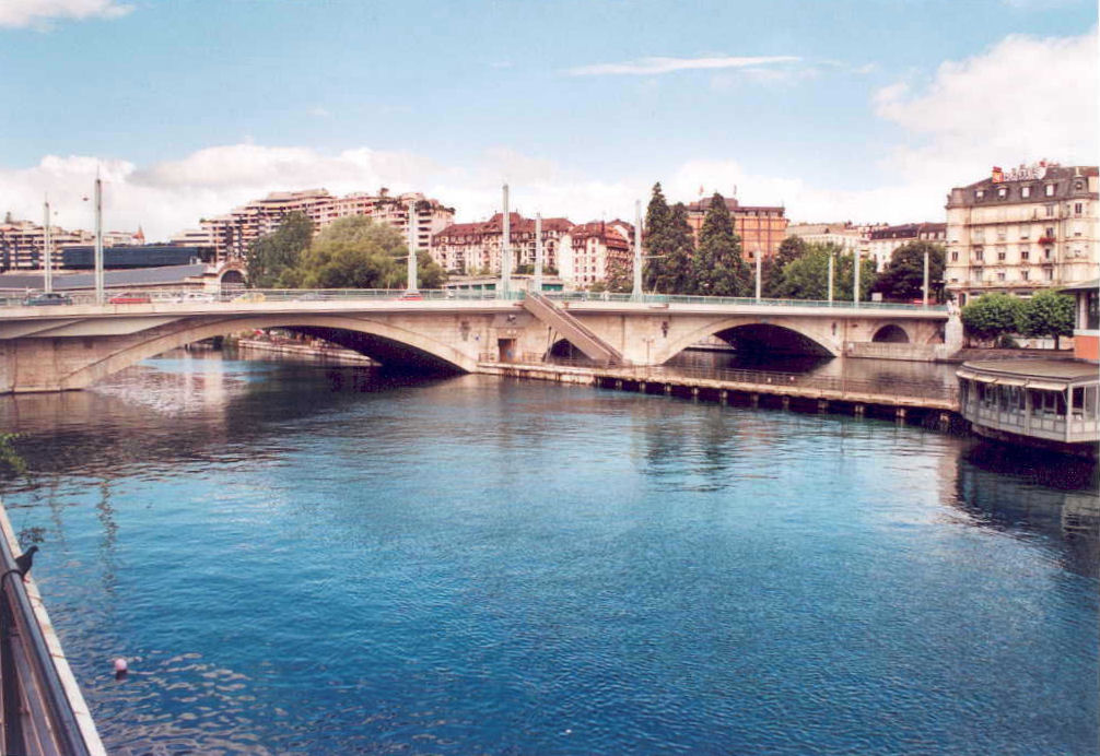 Pont de la Coulouvrenière, Geneva 