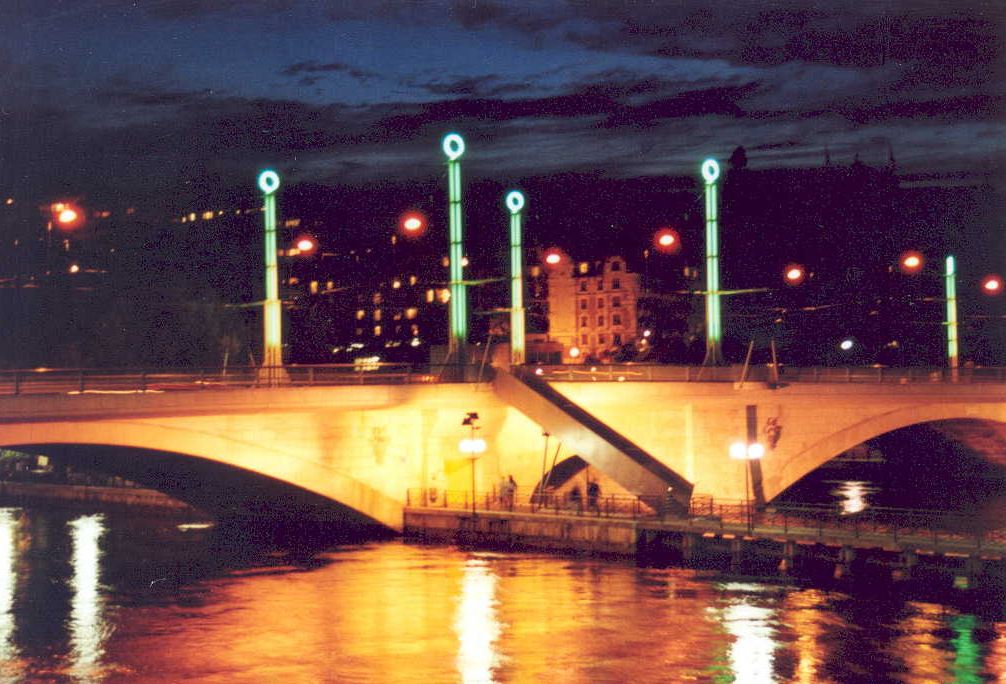Pont de la Coulouvrenière, Geneva 