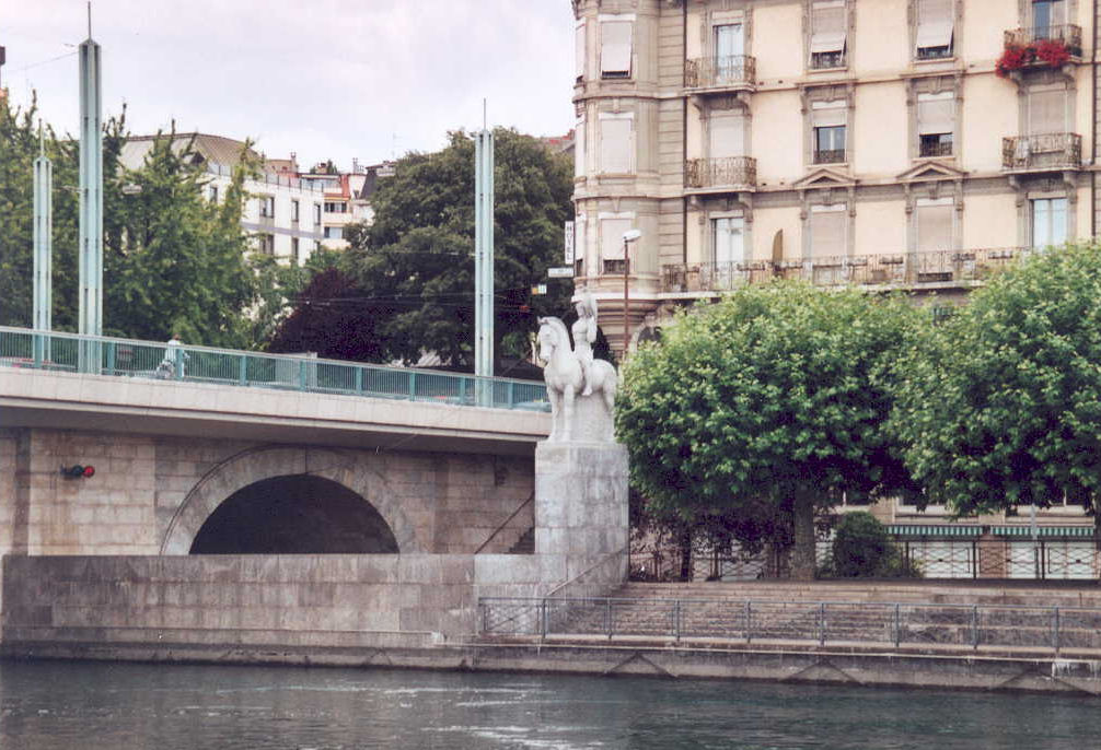Pont de la Coulouvrenière, Genève 