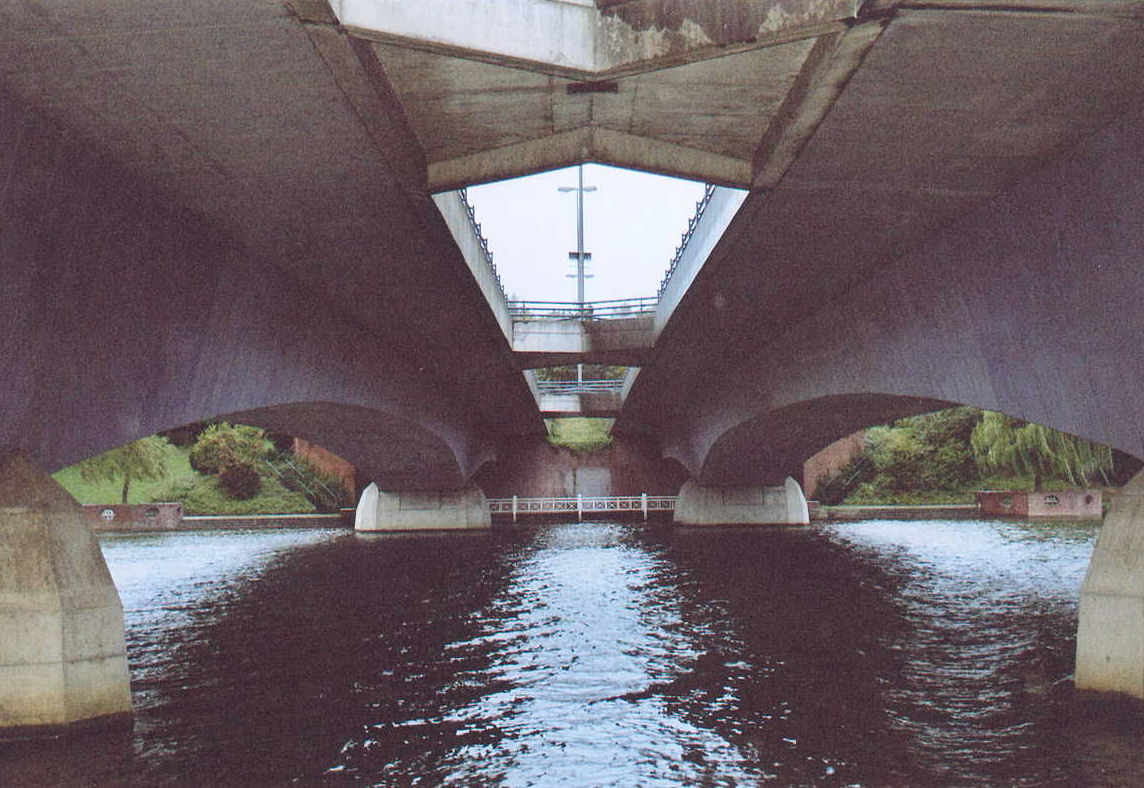 Aa Lake Bridge, Münster 