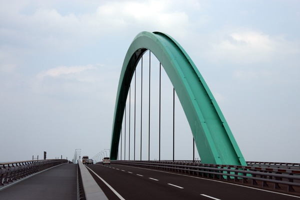 Zufahrtsbrücke zum Flughafen Kitakyushu 