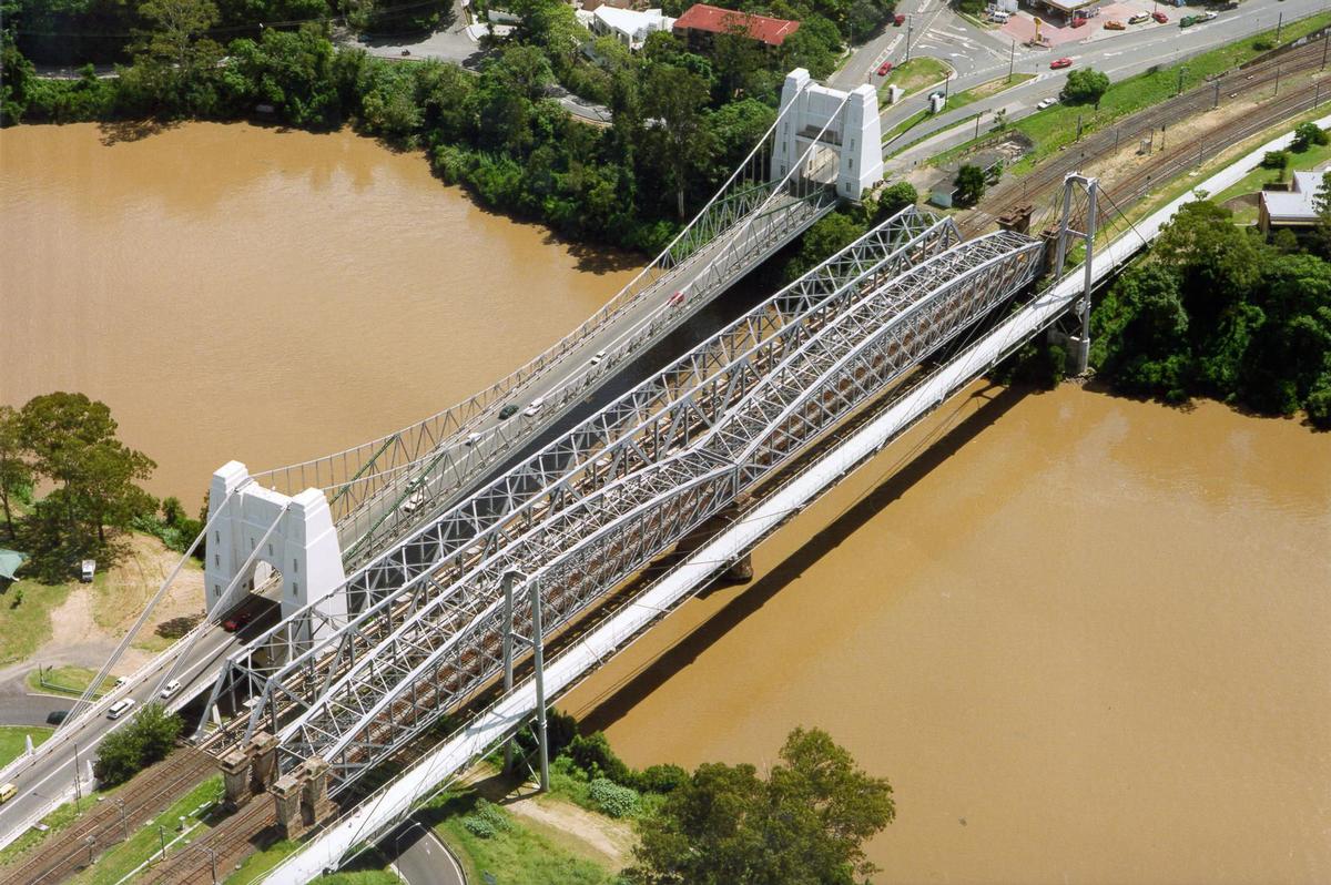 Jack Pesch Bridge, Walter Taylor Bridge & Albert Bridge, Brisbane 