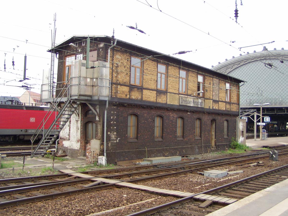 Bahnhof Dresden-Neustadt, Mechanisches Stellwerk 