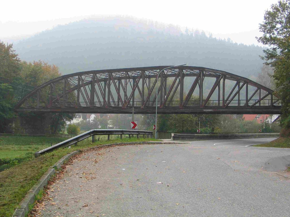 Nagoldbrücke der Bahn in Unterreichenbach 