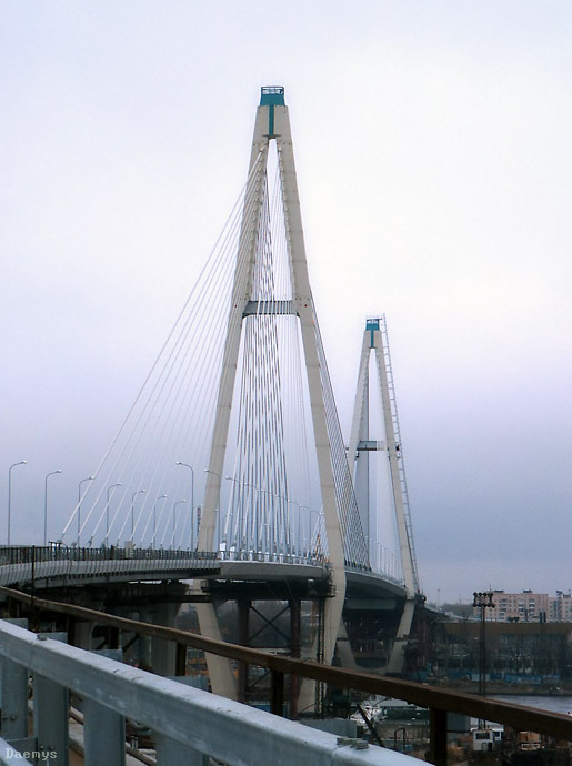 Neva River Bridge, Saint Petersburg 