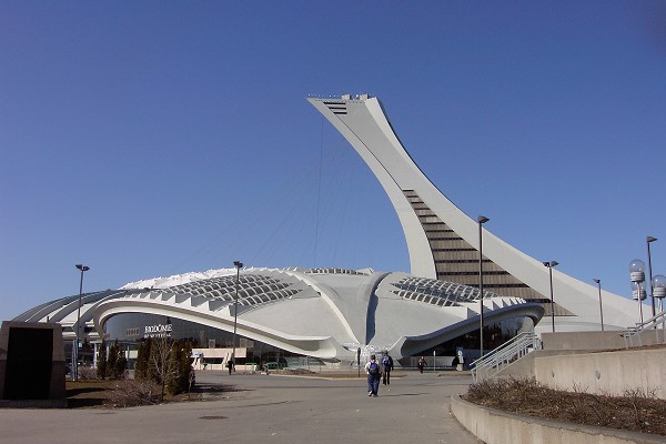 Tour et stade olympique de Montréal 