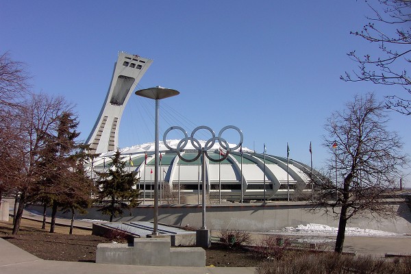 Olympisches Stadion und Turm in Montreal 